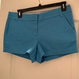 NWOT Jcrew Chino Pool Blue Shorts | Sz 12